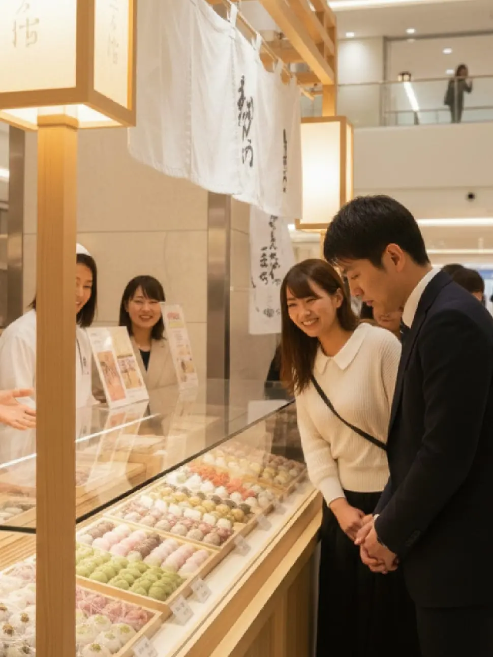 工場内の大型ステンレス製スライドドア。天井には配線やダクトが設置され、床にはレールが敷かれている様子。